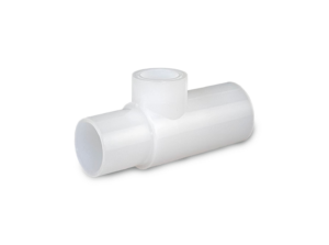 White tee adapter angle