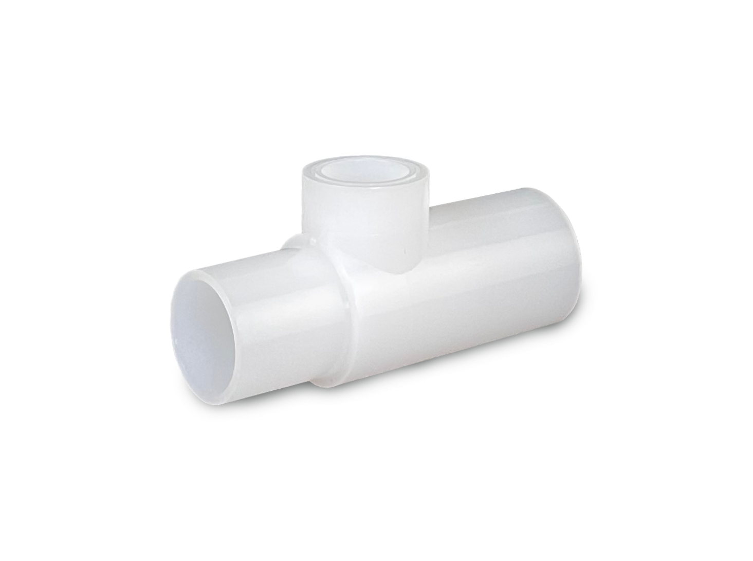 White tee adapter angle